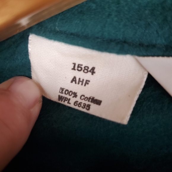 Vntg Woolrich Women's Button Down Chamois Shirt/Shacket. MED. #0193 - Picture 4 of 10